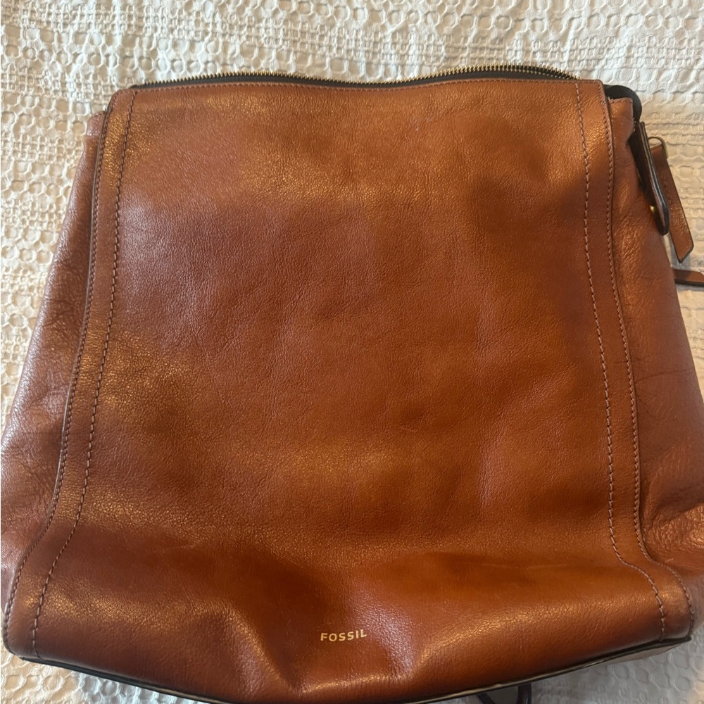 Fossil Parker Leather Backpack